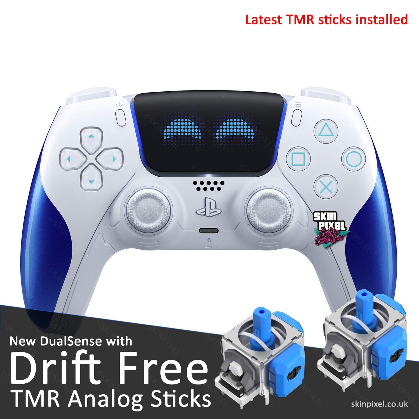 Limited Edition DualSense - Upgraded With TMR Sticks