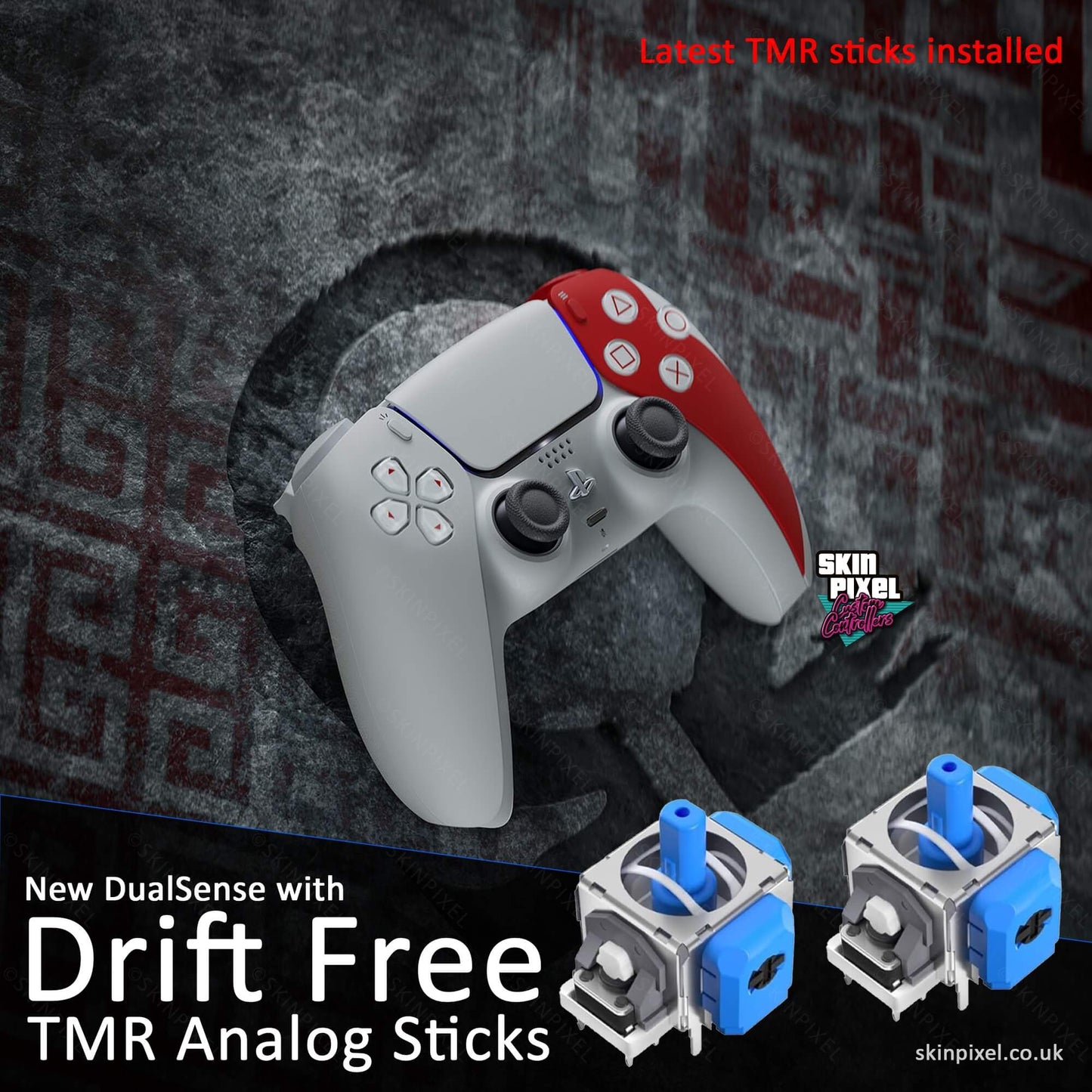 Limited Edition DualSense - Upgraded With TMR Sticks