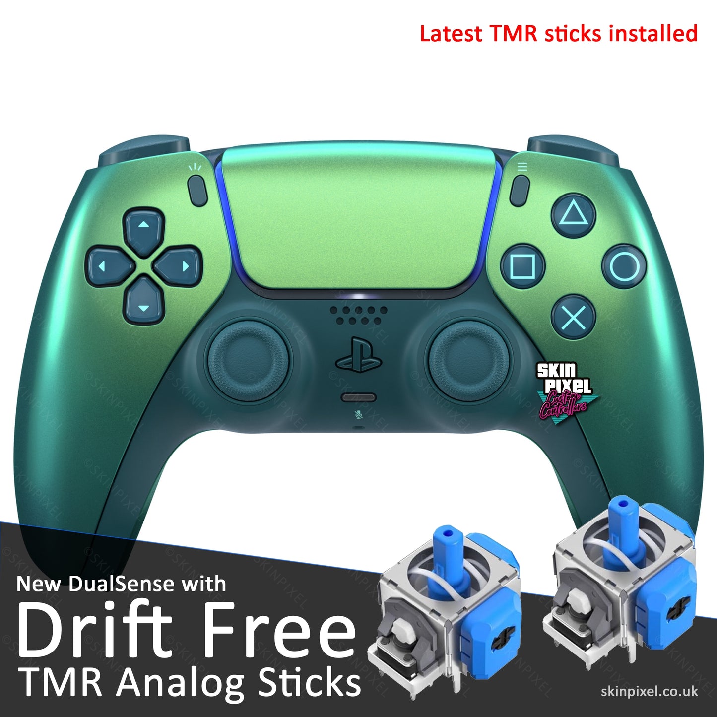 DualSense - Upgraded With TMR Sticks