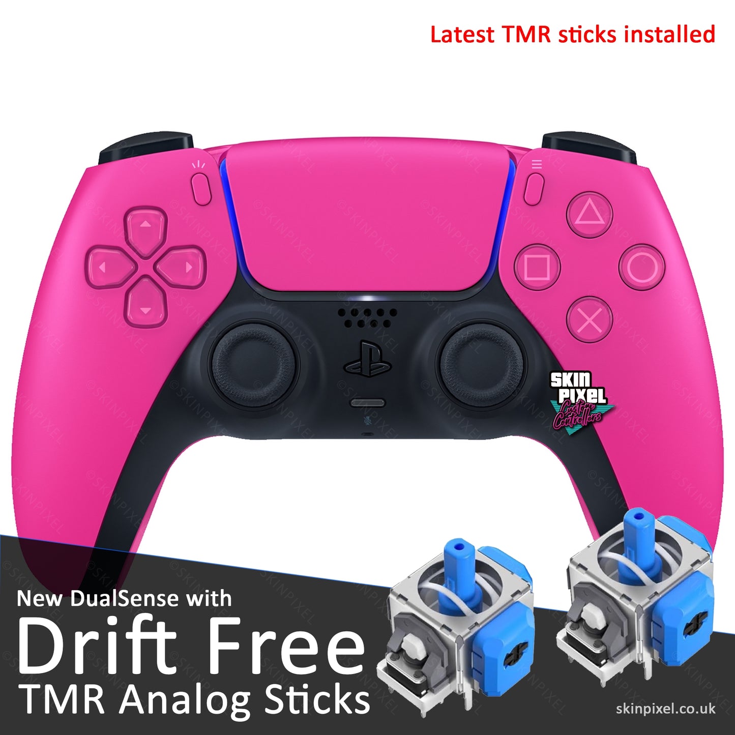 DualSense - Upgraded With TMR Sticks