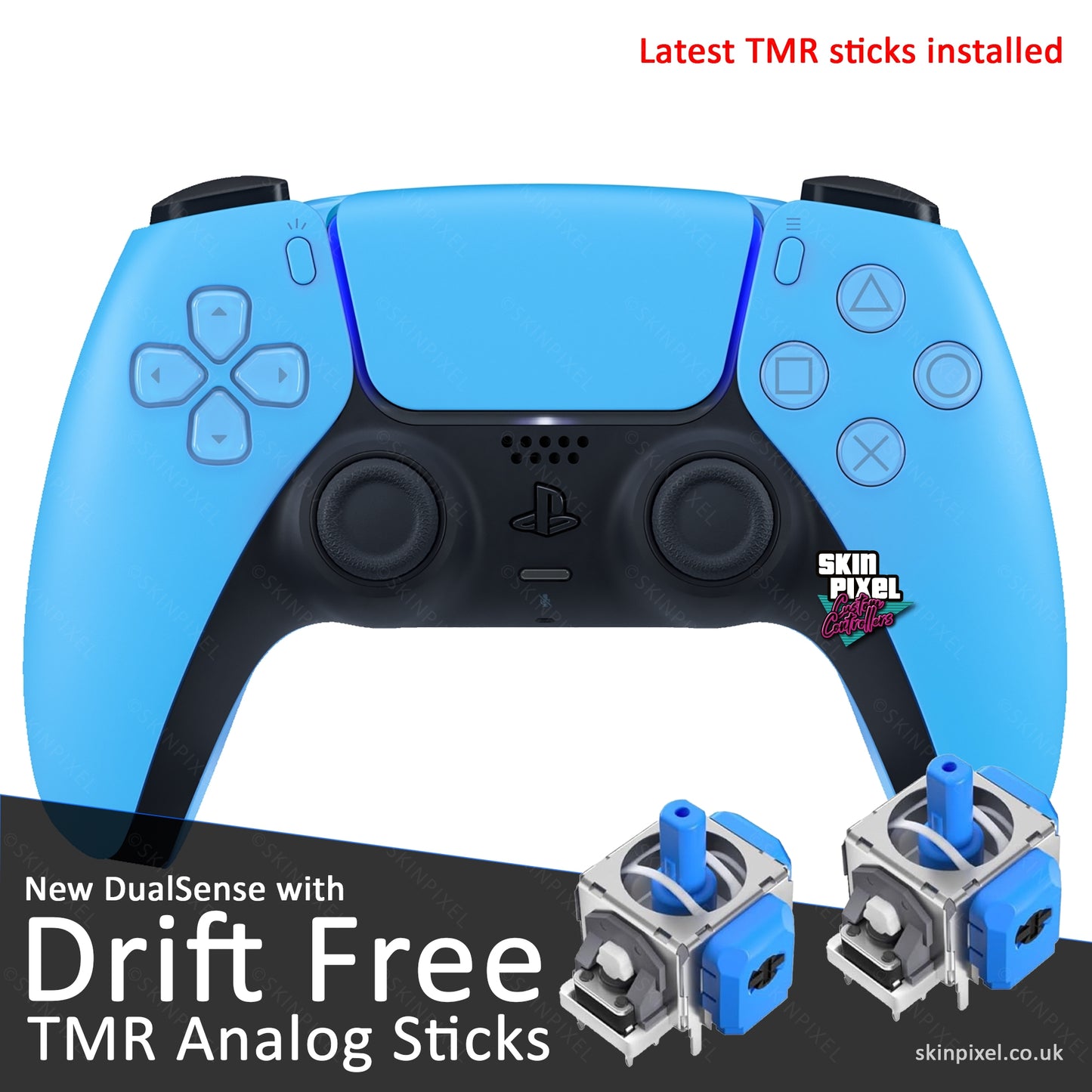 DualSense - Upgraded With TMR Sticks